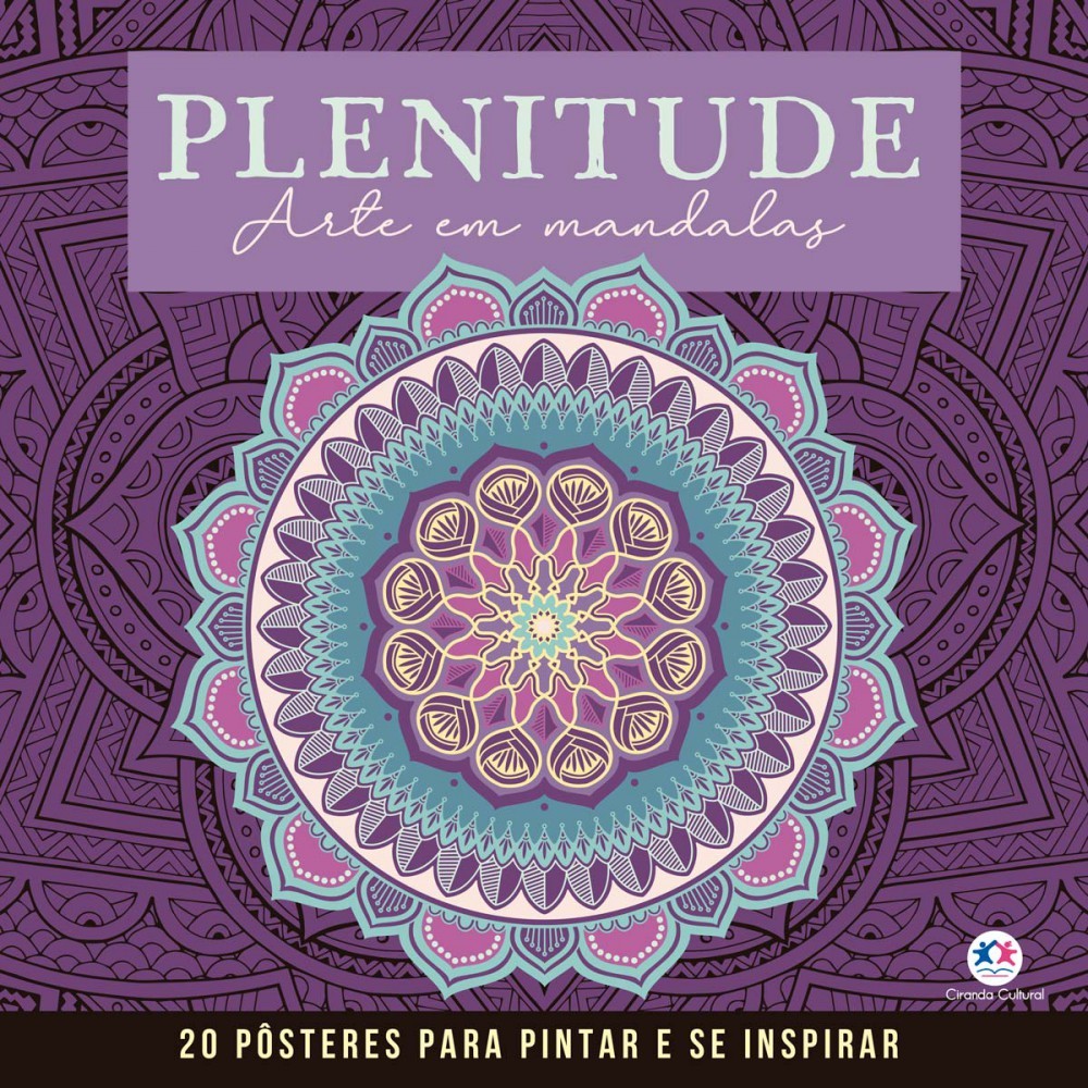 Livro Livro para colorir Plenitude - Mandalas para Pintar e se Ins em Oferta na Shopee