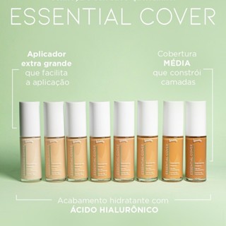 Corretivo Líquido Essential Cover – Luisance, Alta Cobertura e Acabamento Natural Pronta Entrega em Oferta na Shopee
