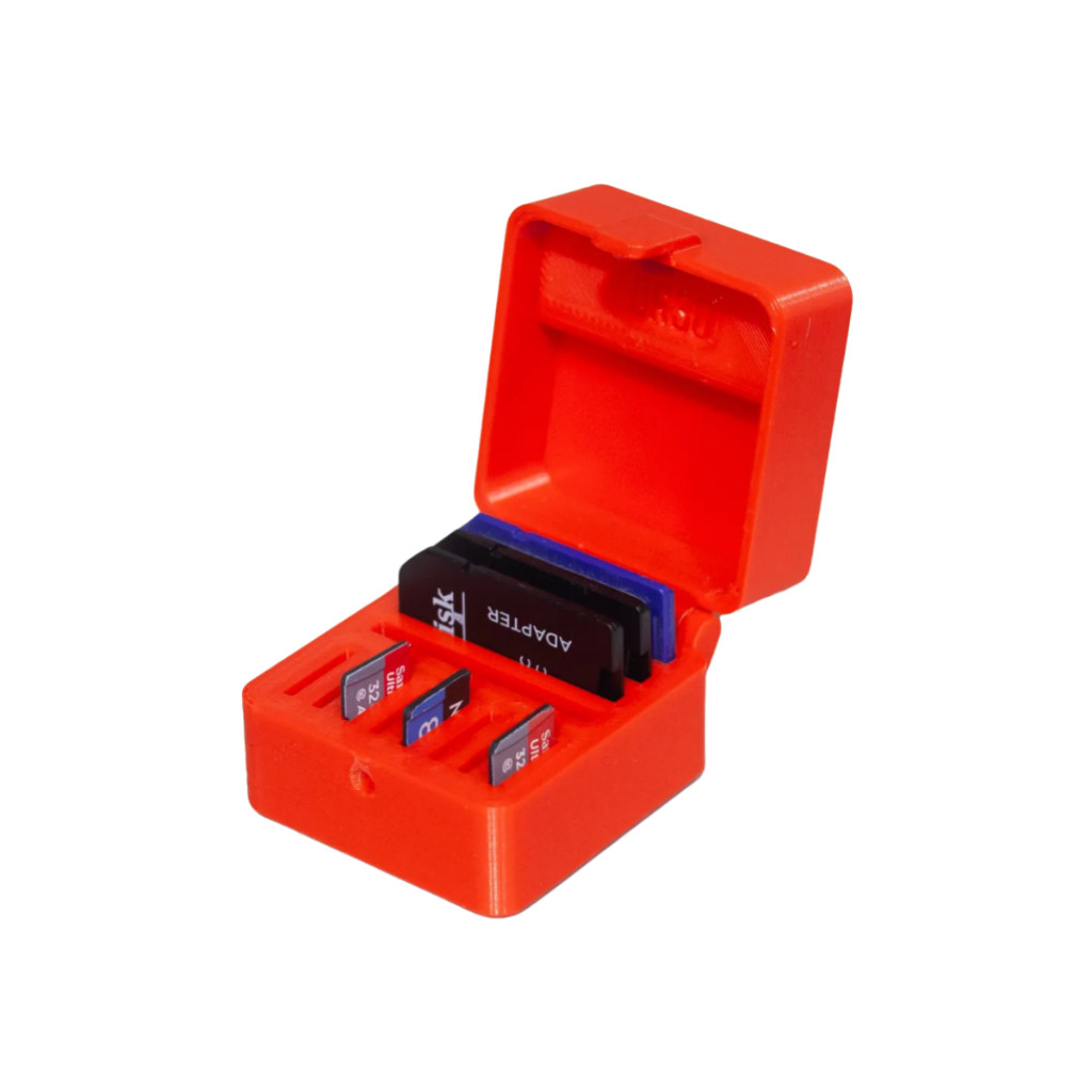 Porta Case Cartão De Memória Sd Micro Organizador 12 Slots