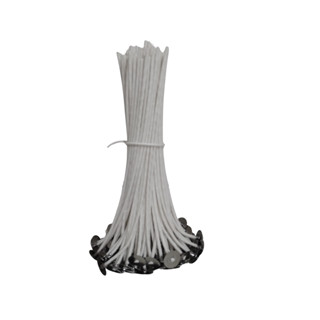 Kit 50 Pavios Vela Artesanal Decorativas 3mm Parafinado 18cm com Ilhós Pavio Pronto de Algodão em Oferta na Shopee