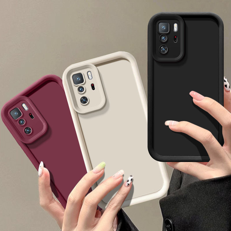Para Xiaomi Poco X3 GT Caso De Telefone Proteção Câmera anti Queda Capa Macia