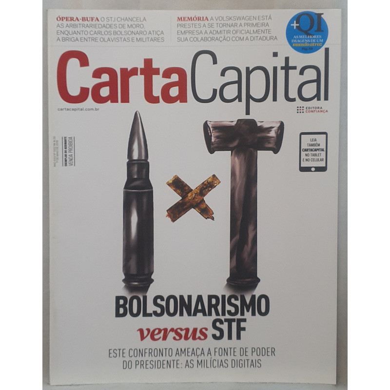Revista Carta Capital 1052 - Bolsonaro Versus STF