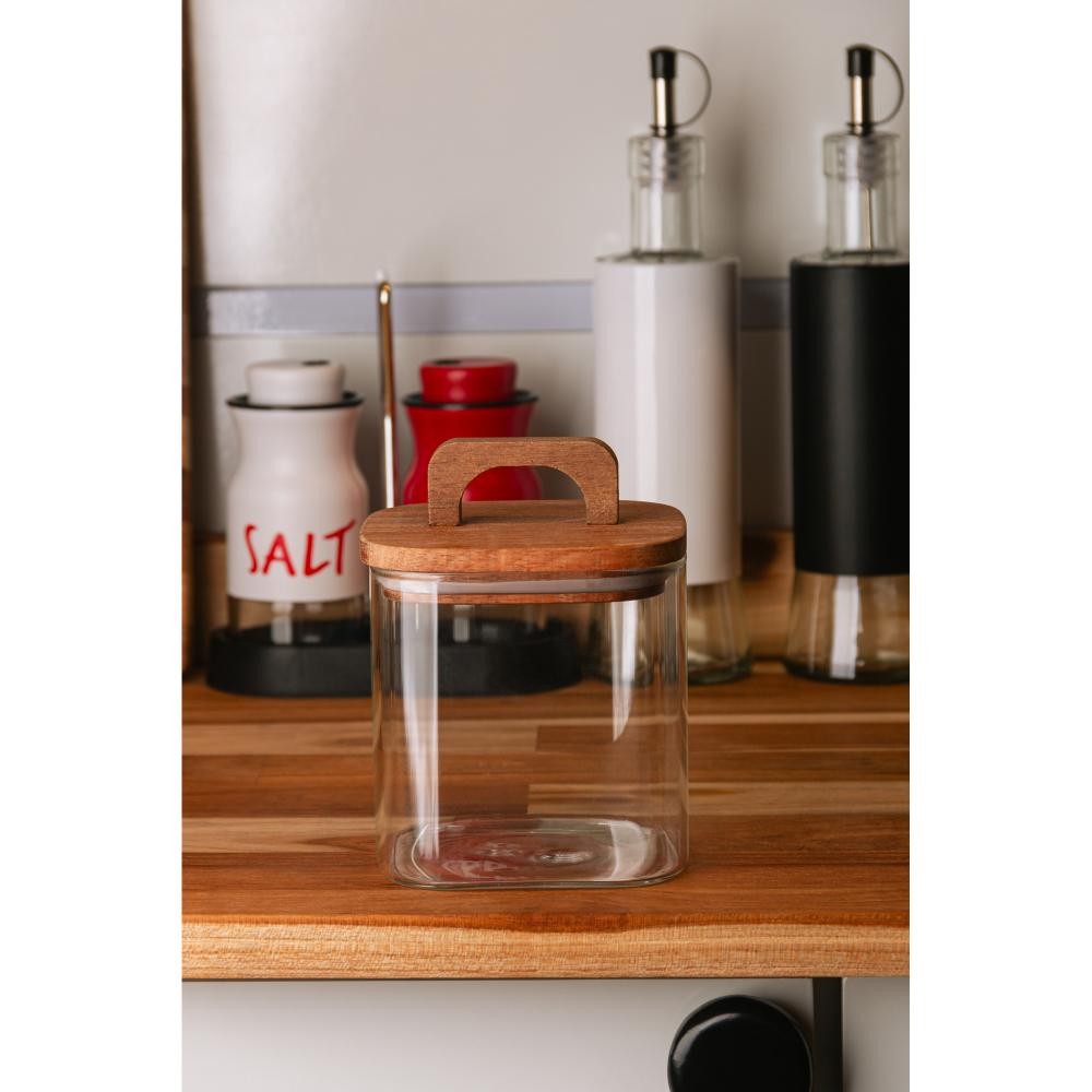 Pote Hermético Wolff de Borossilicato com Tampa 700ml
