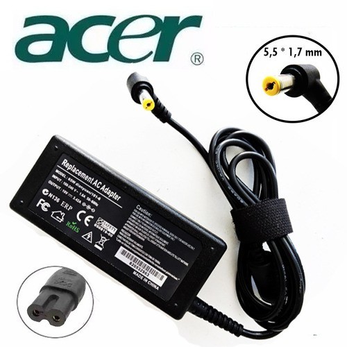 Fonte Carregador Acer Para Notebook Acer 19v 3.42a 65w em Oferta na Shopee