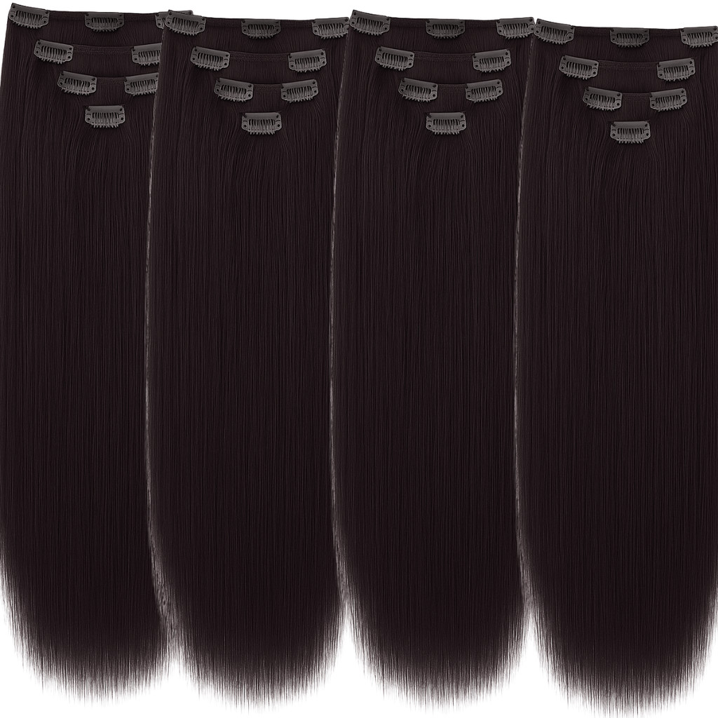 Cabelo em Tic Tac Liso com 60cm 180g Aplique para Mega Hair