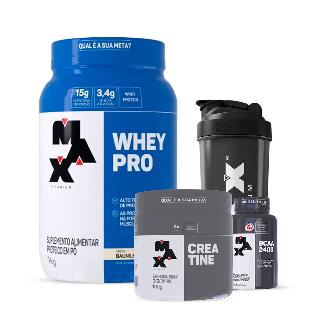 O que é Whey Creatina e Bcaa Max Titanium? Guia e Onde Comprar | BuscaProdutos
