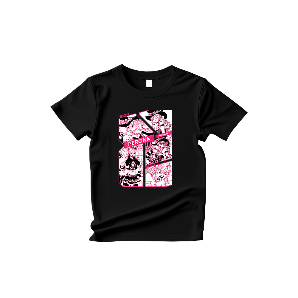 Camiseta Camisa Anime Chapéu de Palha Perona Princesa Fantasma Mangá REF 1249
