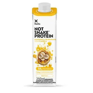 Bebida Láctea Not Shake Protein Panqueca de Banana com Canela 250ml em Oferta na Shopee