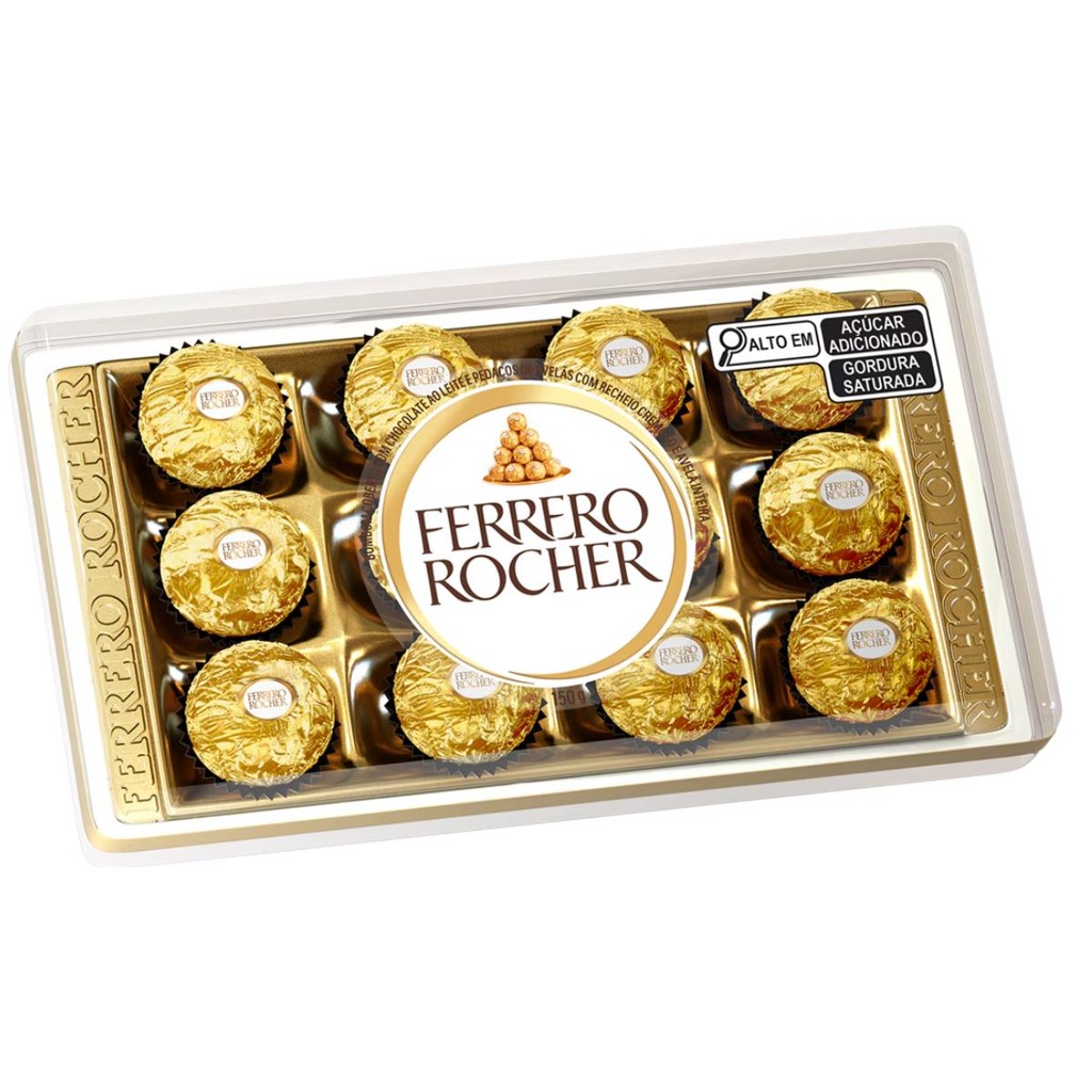 Caixa de Ferrero Rocher com 12: Onde Comprar | BuscaProdutos