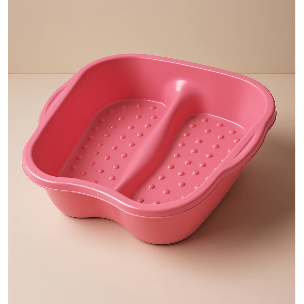 Bacia Para Pés Pedicure Manicure Spa Limpeza E Relaxamento — imagem 1