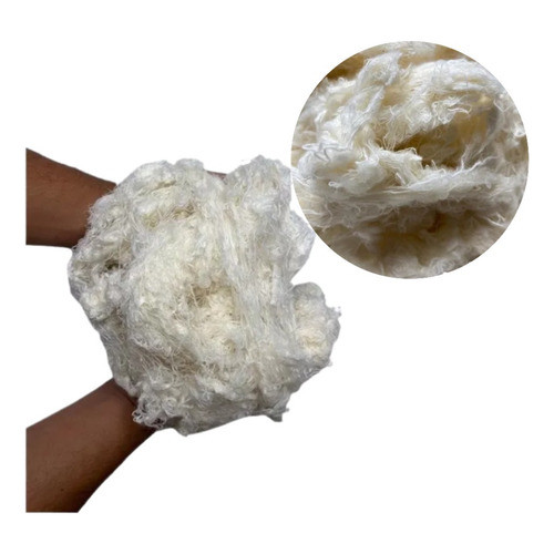 Estopa Polimento Limpeza Branca 100% Algodão 5kg