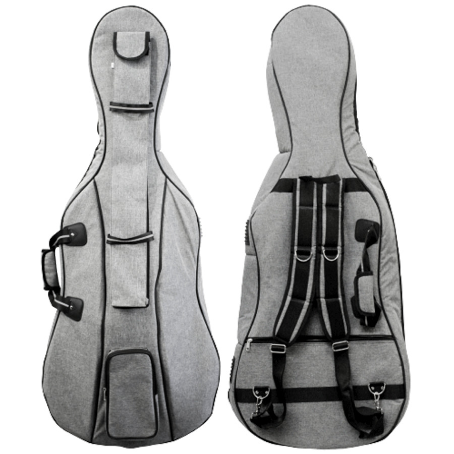 Bag Capa Cinza Orquezz Classic Violoncelo 4/4