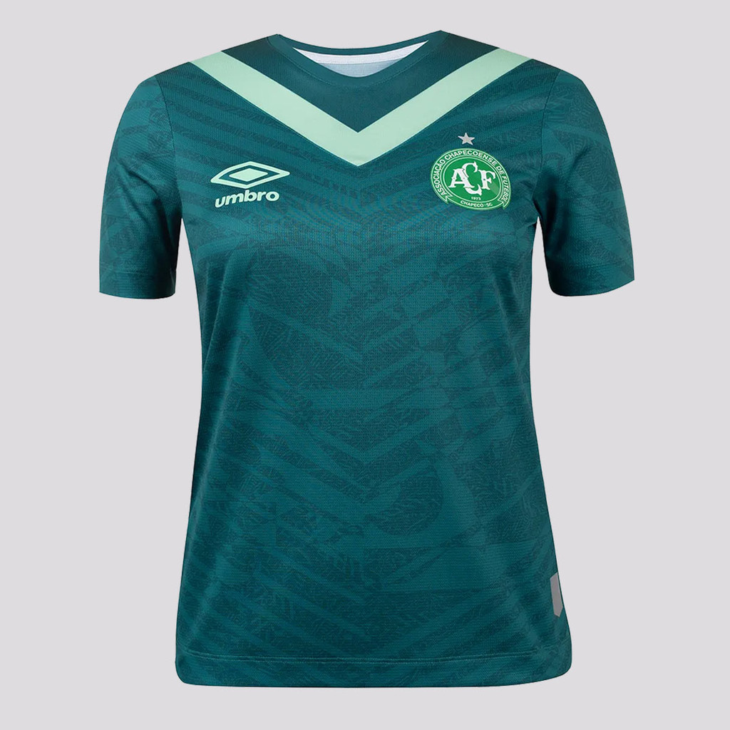Camisa Umbro Chapecoense III 2024 Feminina em Oferta na Shopee