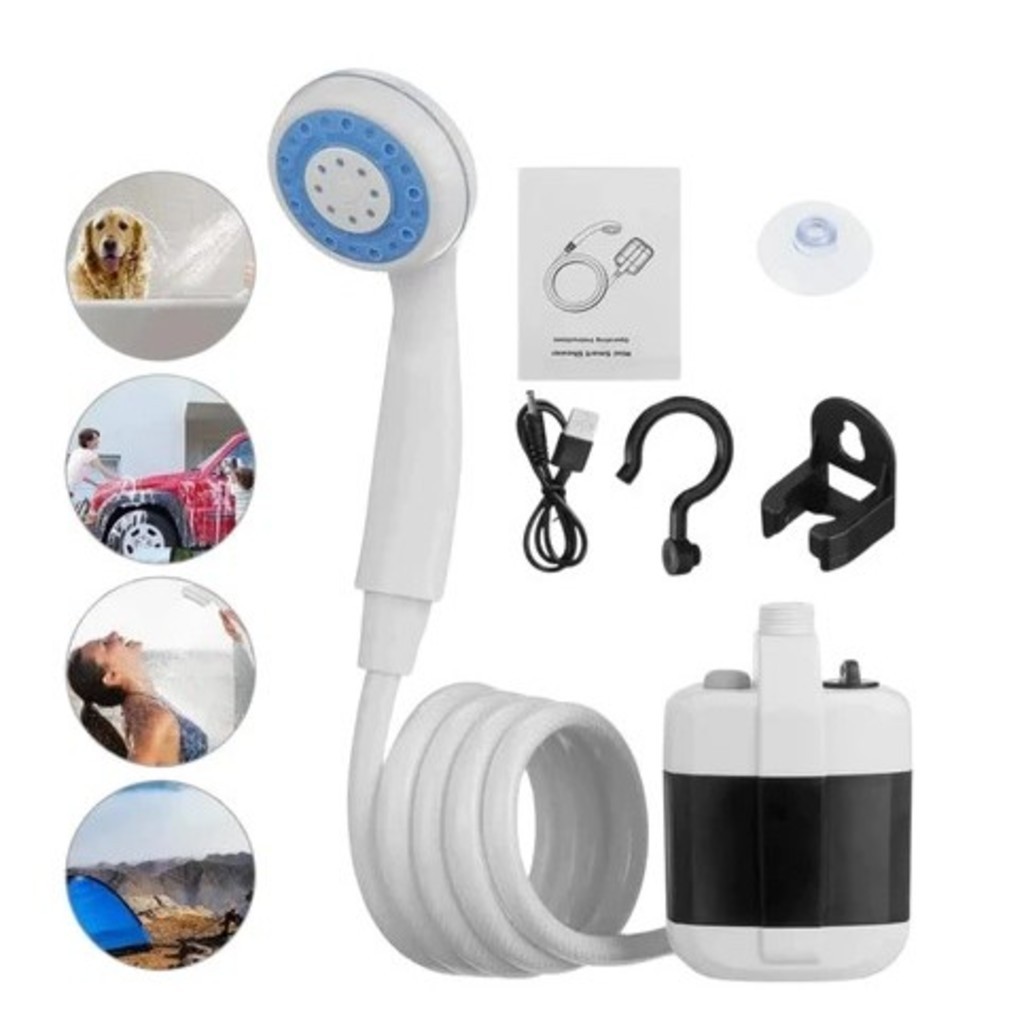 Chuveiro Portátil Design Adequado Para Banho De Viagem Ao Ar Livre - ECOM