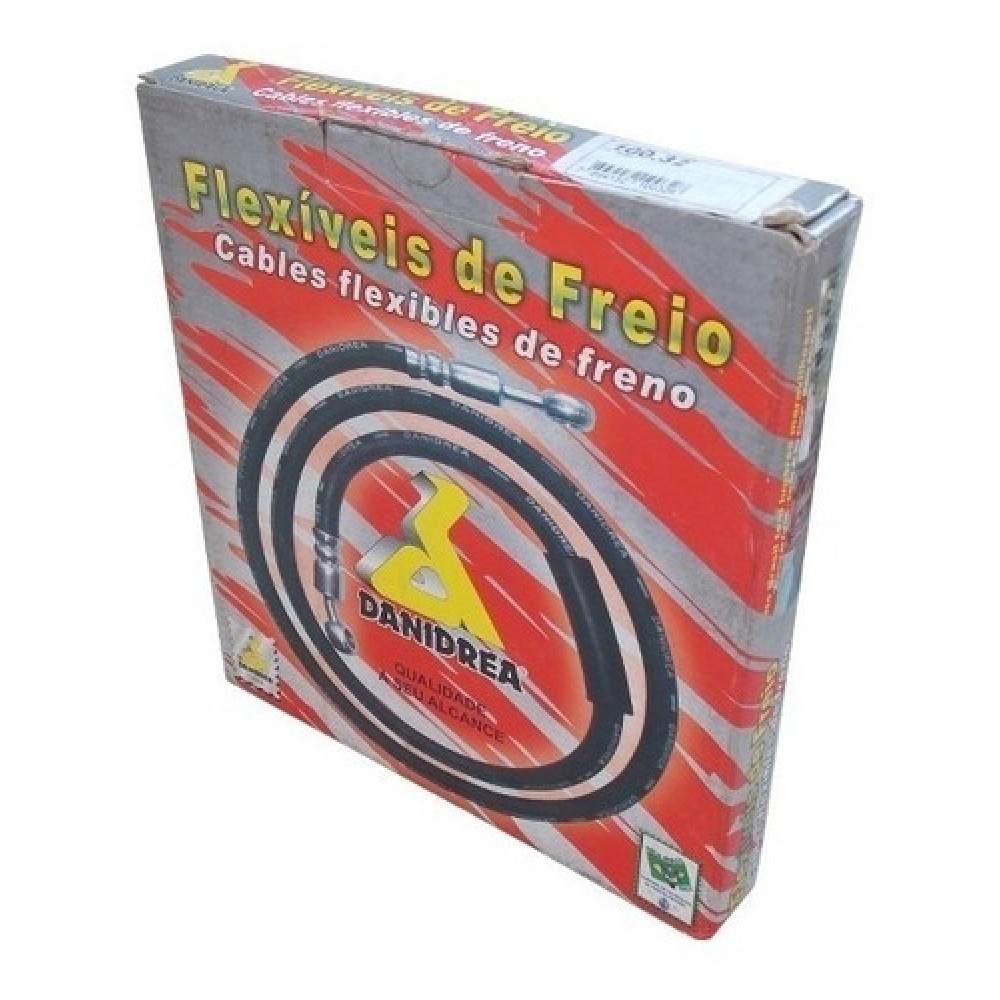 Cabo Mangueira Flexível Freio Dianteiro Moto Dt 180 Dtz Mangote Modelo Original Danidrea