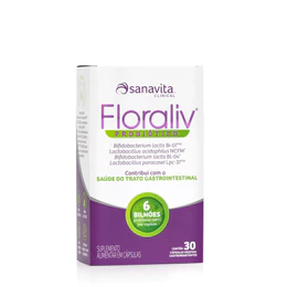 Floraliv Probióticos 30 Cápsulas Sanavita