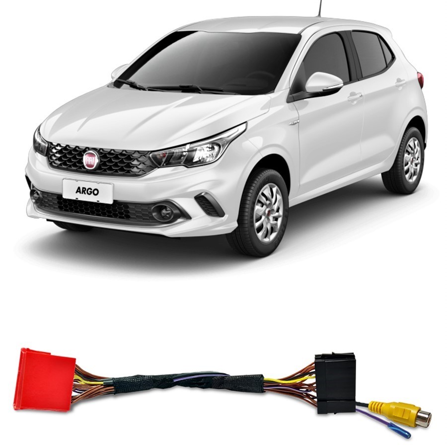 Interface de Video Fiat Argo 2019 a 2020 Com Tela de 9" FT VF UC3 em Oferta na Shopee