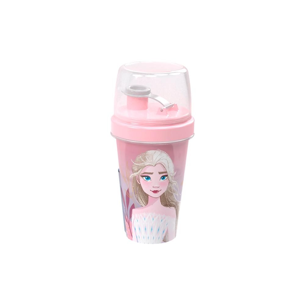 Mini Shakeira de Plástico 320ml Frozen Elsa Plasutil - Home & Living