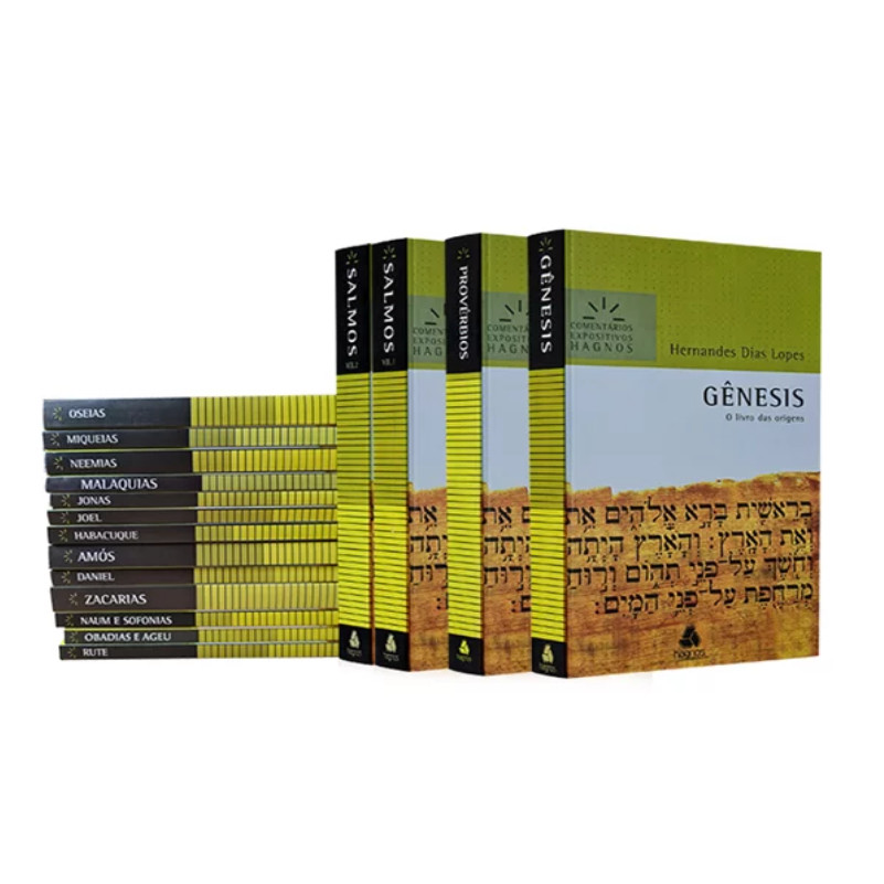 kit  Expositivo Antigo testamento | Hernandes Dias Lopes