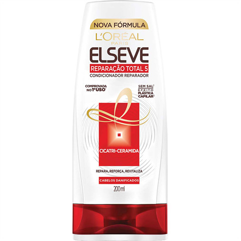 Condicionador Elseve Reparação Total 5 + 200ml em Oferta na Shopee