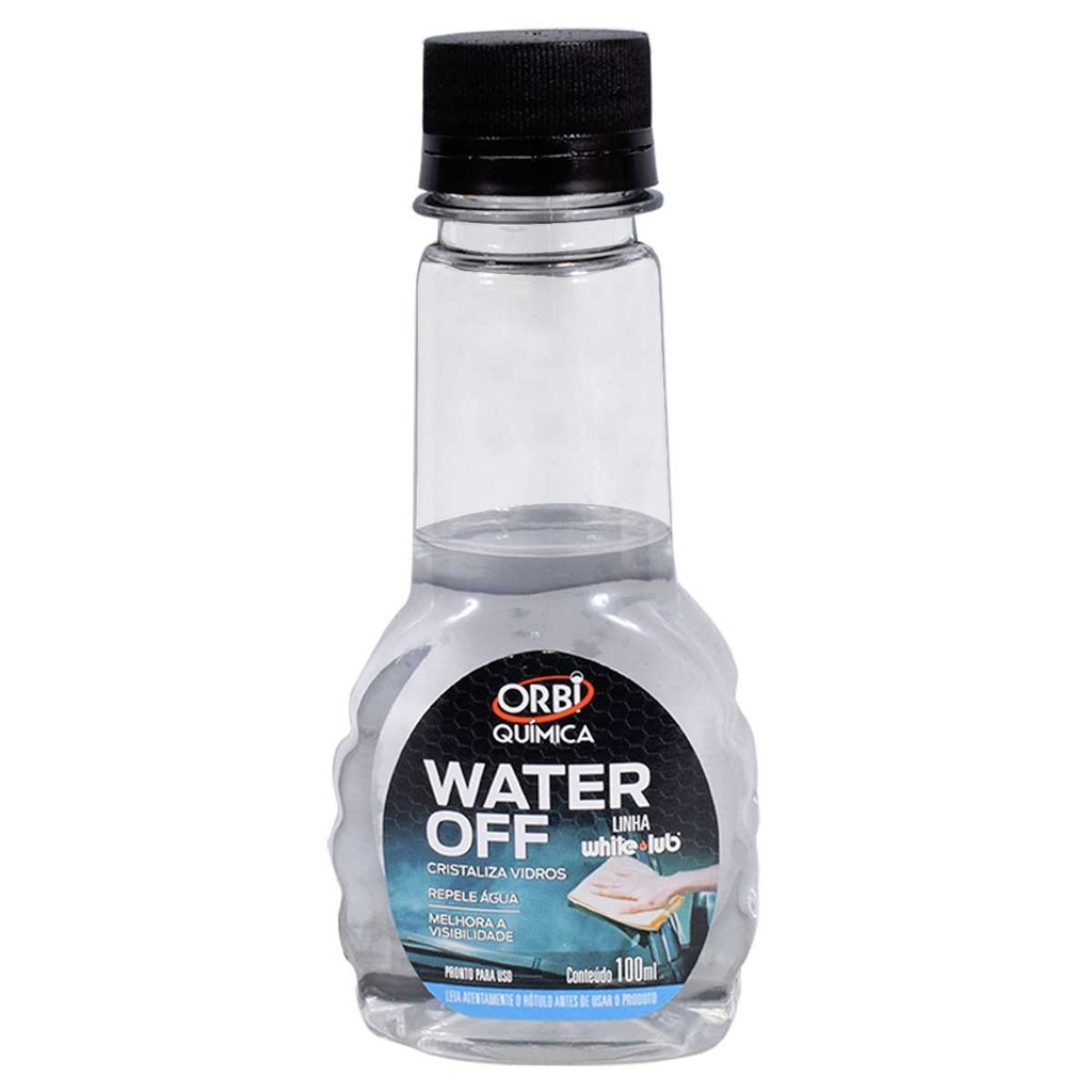 Cristalizador Para-brisa Water Off 100ml Orbi Repele A Água