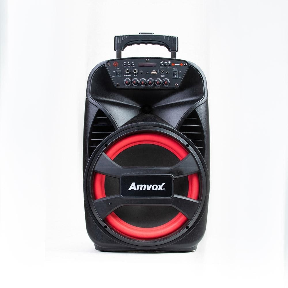 Caixa de Som Acústica Bluetooth 480W ACA480 VIPER II Amvox Preta - Audio