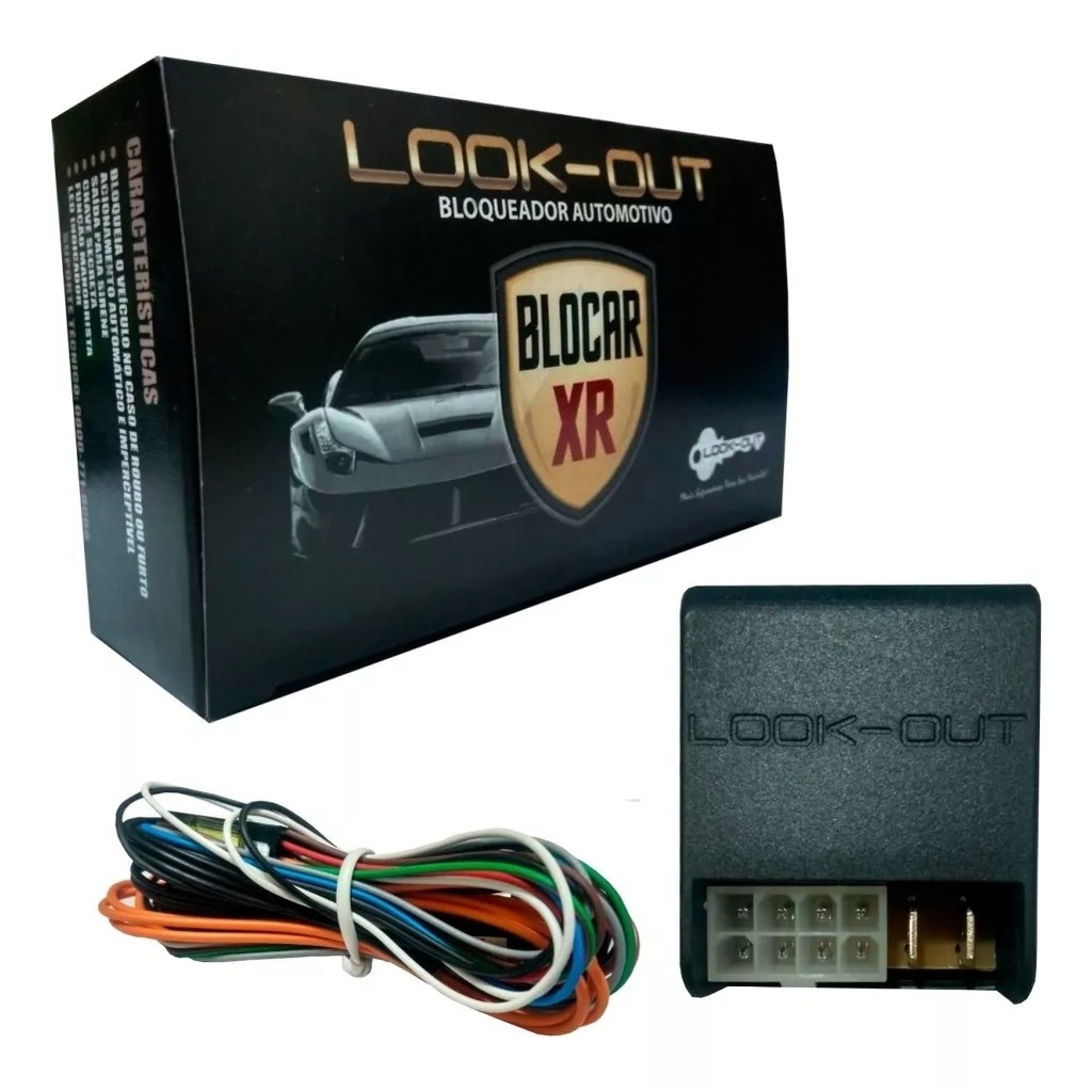 Alarme Bloqueador Resgate Automotivo Corte Combustivel C/led