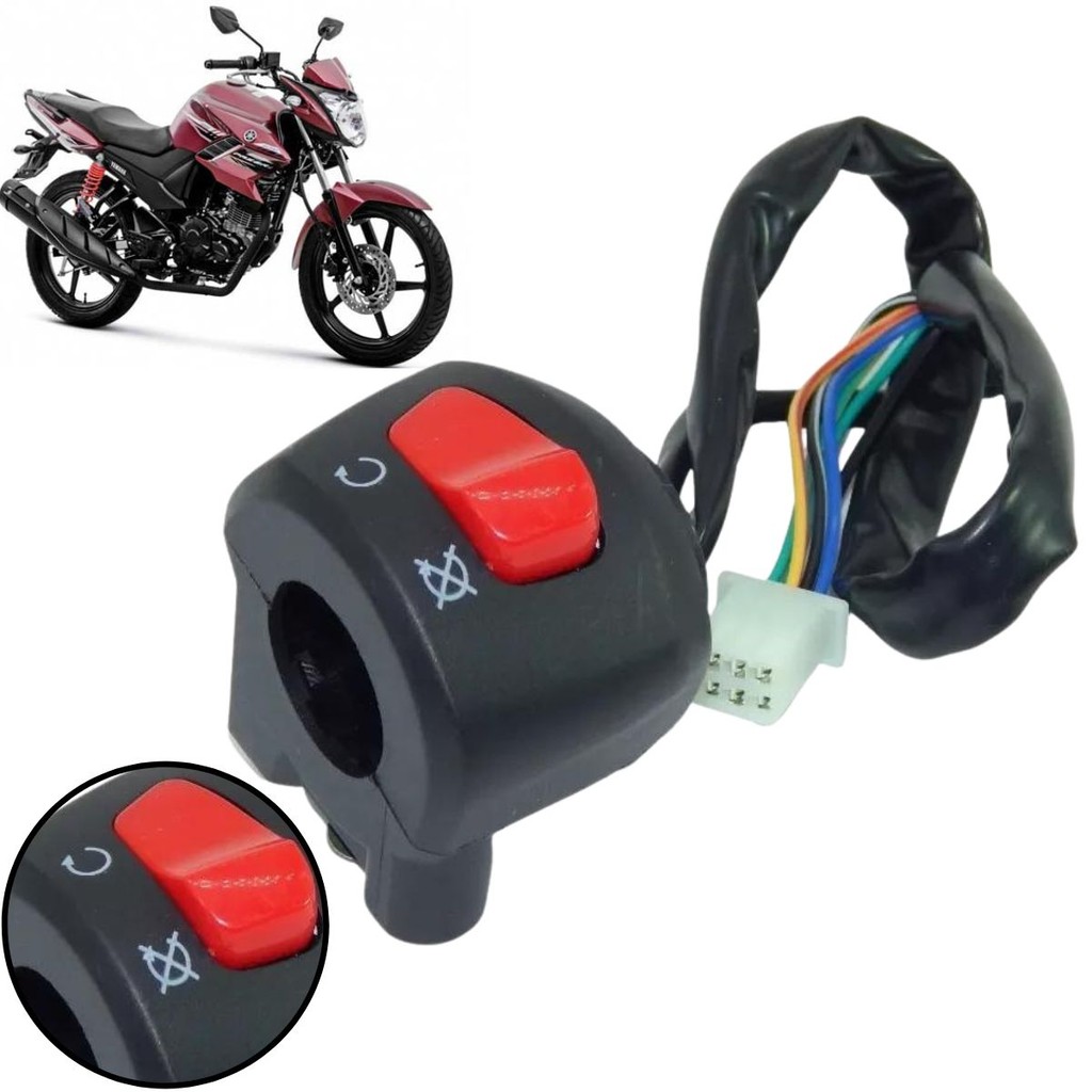 Punho Interruptor Partida Fazer 250 2011 2012 2013 2014 2015 2016