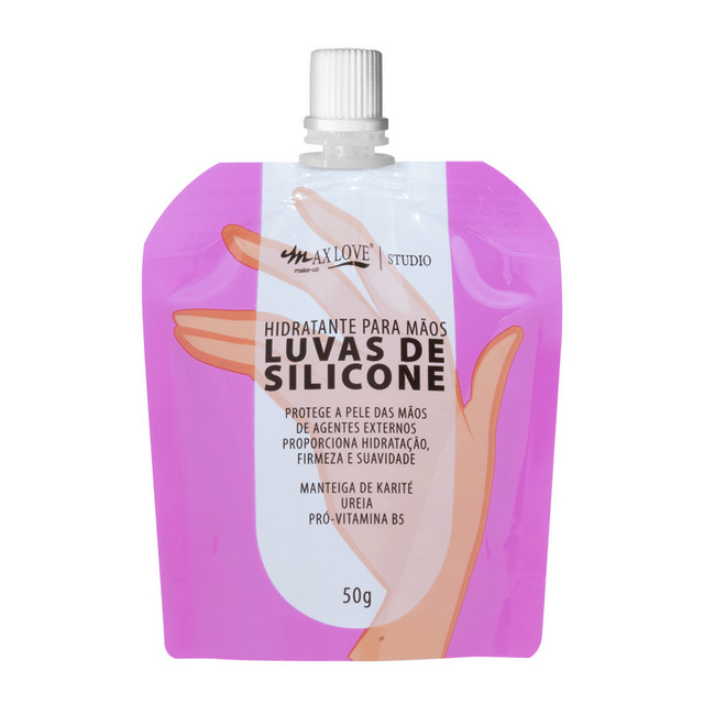 MAXLOVE HIDRATANTE PARA MAOS LUVA DE SILICONE