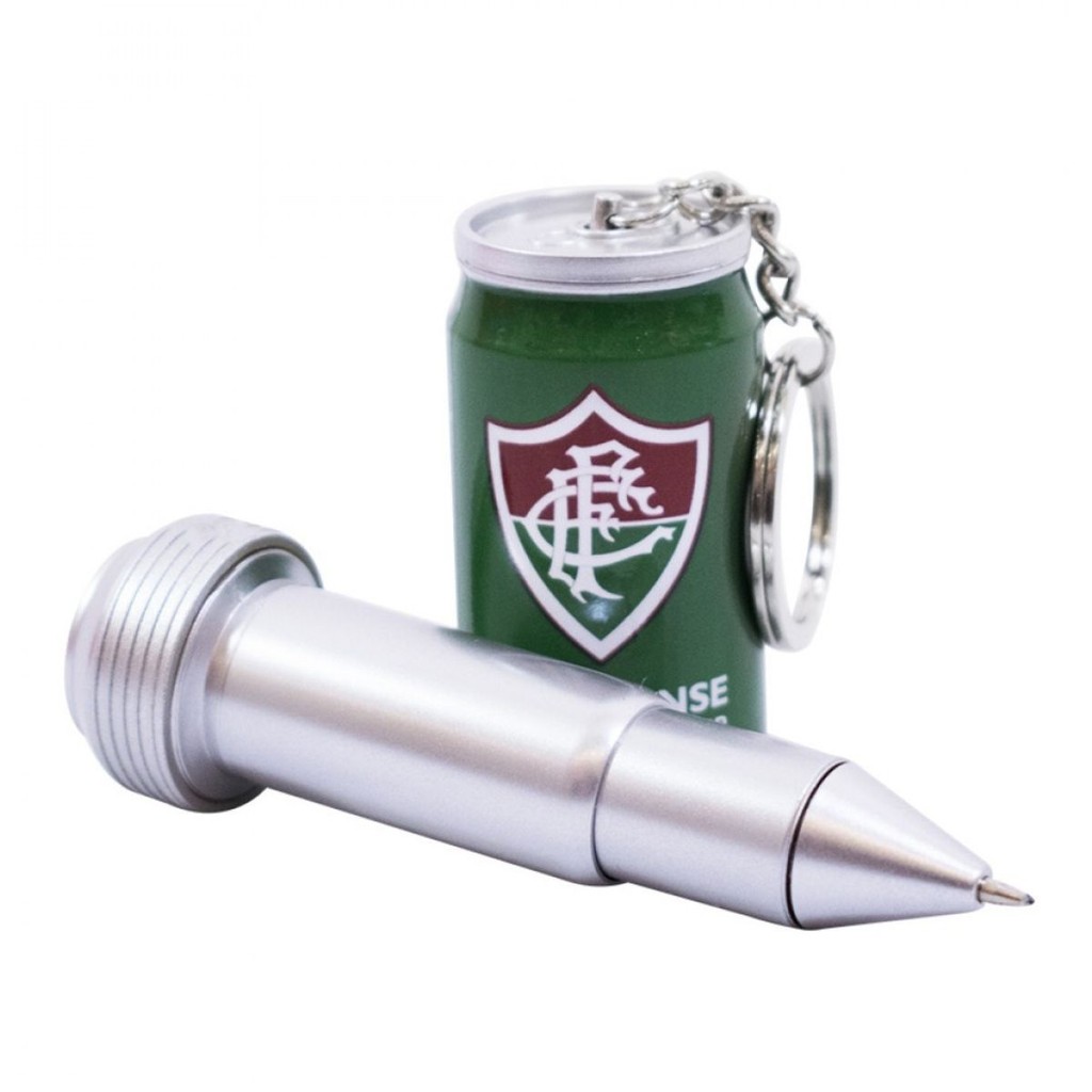 Chaveiro Em Forma De Lata Com Caneta - Fluminense
