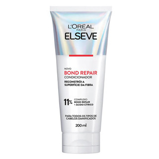 CONDICIONADOR ELSEVE BOND REPAIR CABELOS DANIFICADOS 200ML em Oferta na Shopee
