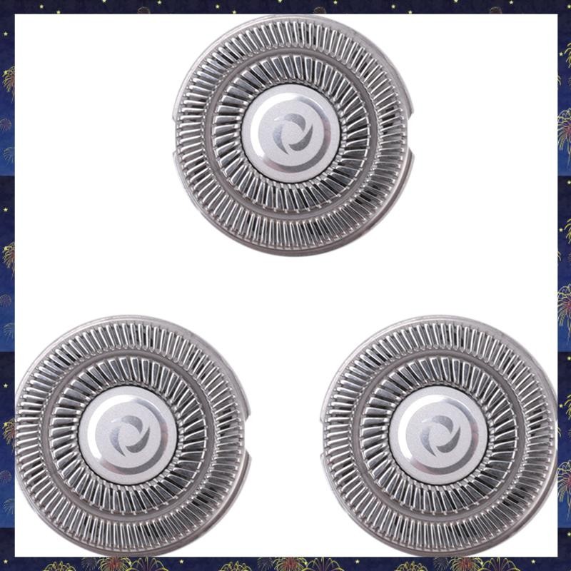 3 Pcs Universal Prata FR6 Modelo Cabeça De Barbear Cabeças De Barbeador Lâmina De Substituição