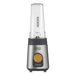 Liquidificador Portátil Black & Decker Lp320 Freestyle Inox Com Jarra de Plástico 300w 127v Ou 220v