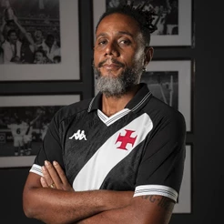 Camisa Kappa Vasco I 2025 Infantil