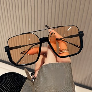 Óculos de sol vintage unisex brown em Oferta na Shopee