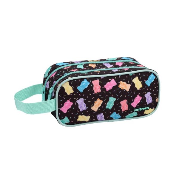Estojo Duplo Organizador Estiloso Meninas Escolar Fast Bag