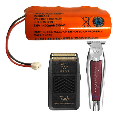 Bateria Wahl p/ Detailer e Shaver Finale Original