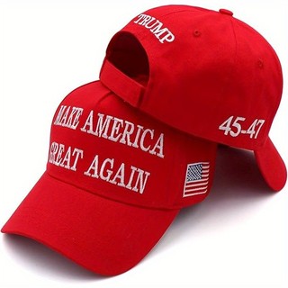 Novo Boné Donald Trump 2024 Eua Bonés De Beisebol Tamanho Grande MAGA Snapback Presidente Chapéu Bordado Chapéus