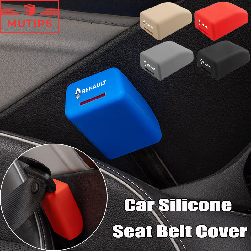 Capa Protetora De Silicone Para Cinto De Segurança De Carro Renault Antiarranhões Kwid Duster Oroch Kardian Megane 2 San