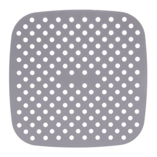 Tapete Protetor de Silicone para Air Fryer Quadrado Cinza - marca: Lyor em Oferta na Shopee