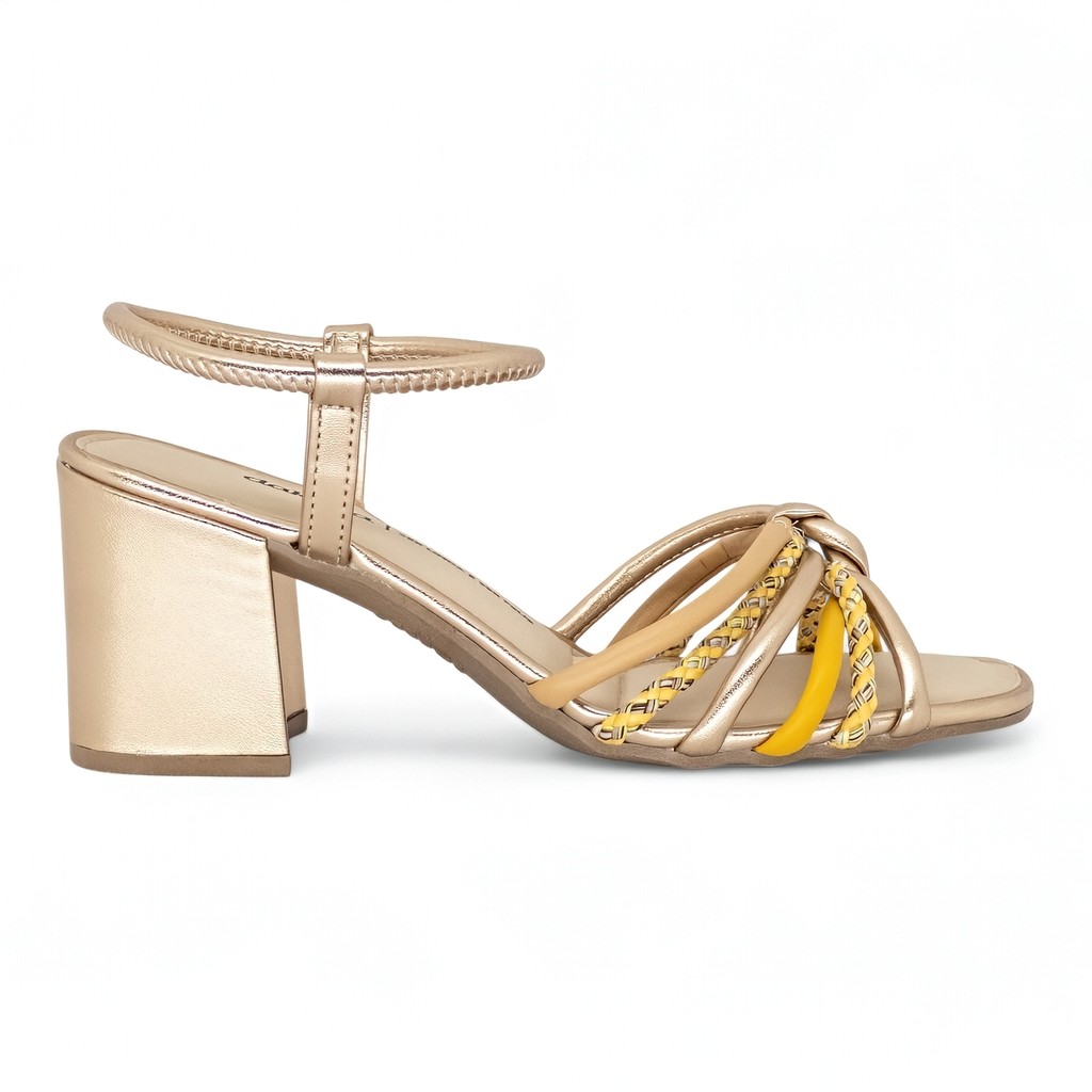 Sandalia Dakota Salto Bloco Grosso Feminina Conforto Metal Original em Oferta na Shopee