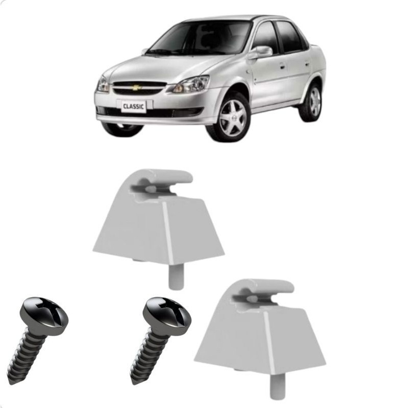 Par Suporte Quebra Sol Corsa Astra Celta Omega Prisma Corsa Classic