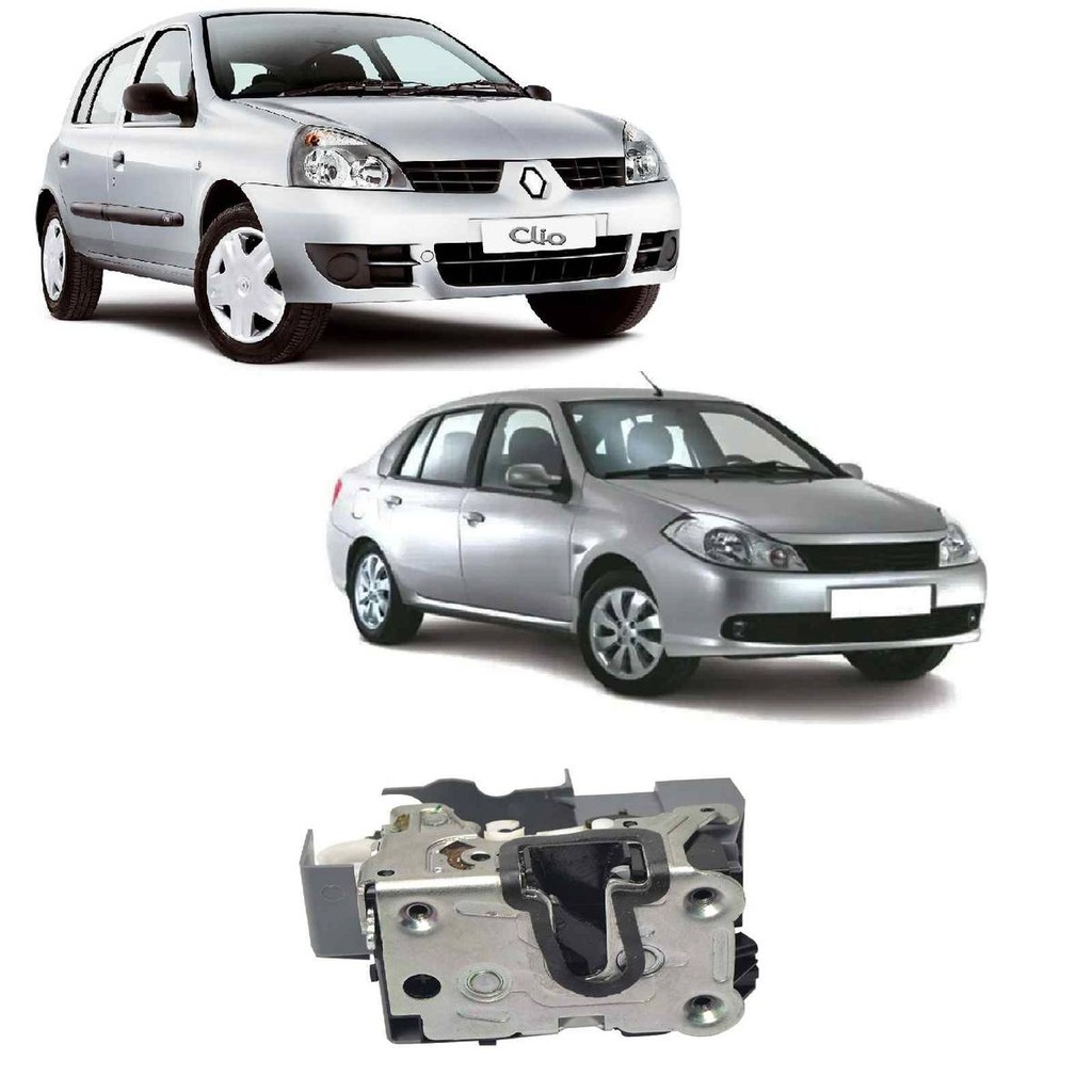 Fechadura Porta Traseira Direita Clio Hatch/Sedan 99/16 Symbol 09/13