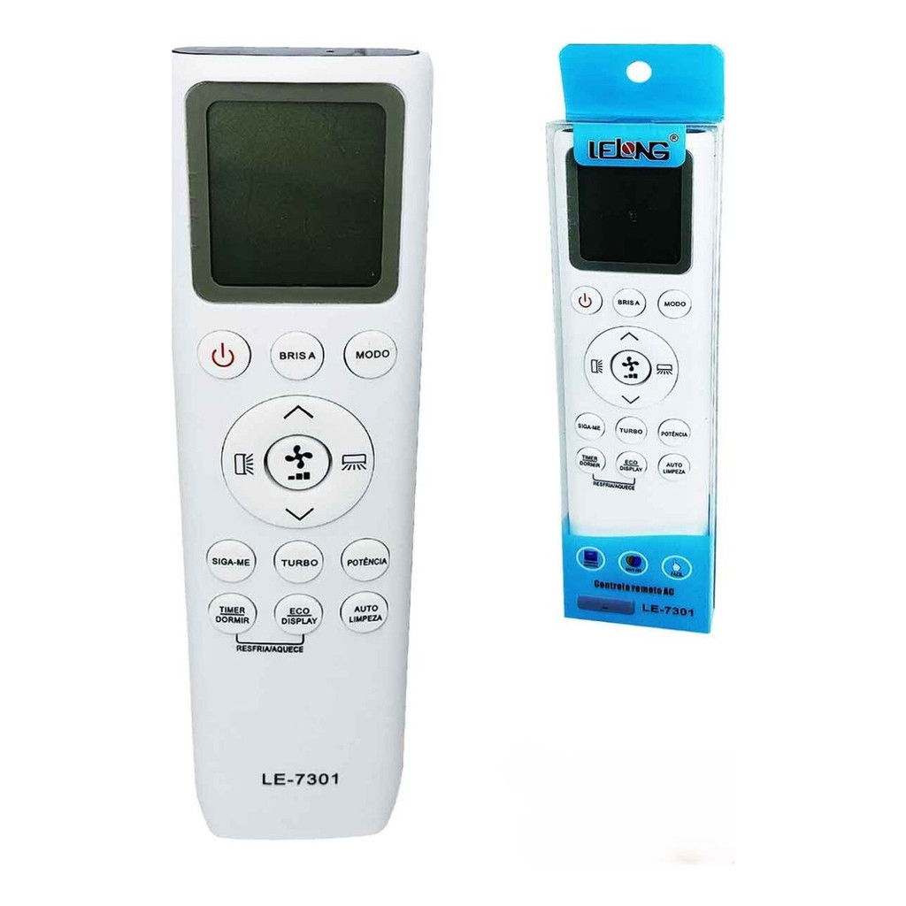 Controle Remoto Ar Condicionado Split Tcl Le-7301 em Oferta na Shopee