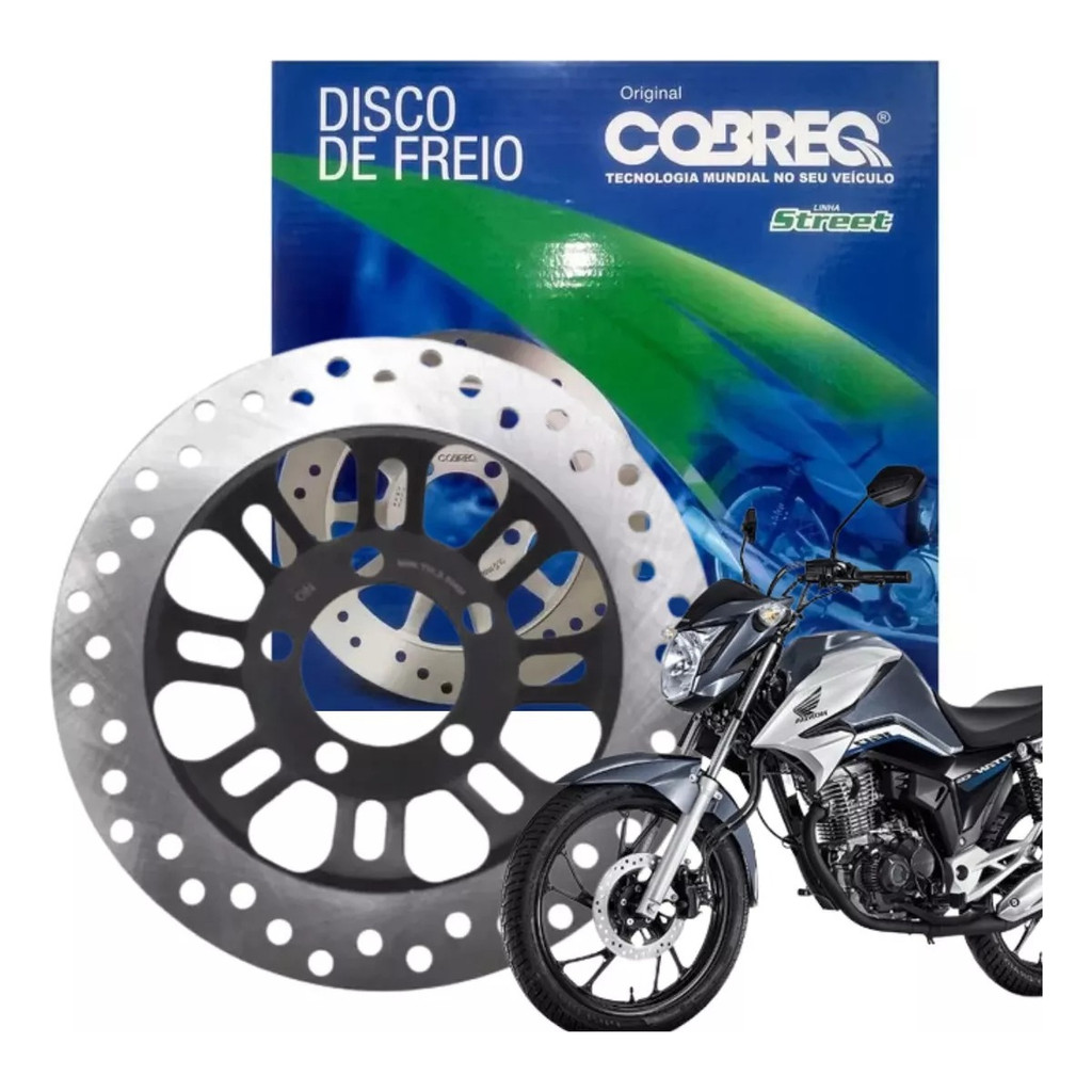 Disco Freio Dianteiro Honda CG Titan 150 e Titan 160 Original Cobreq