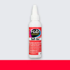 Soft Gel Super Vermelho 25g - Fab - Rizzo Confeitaria