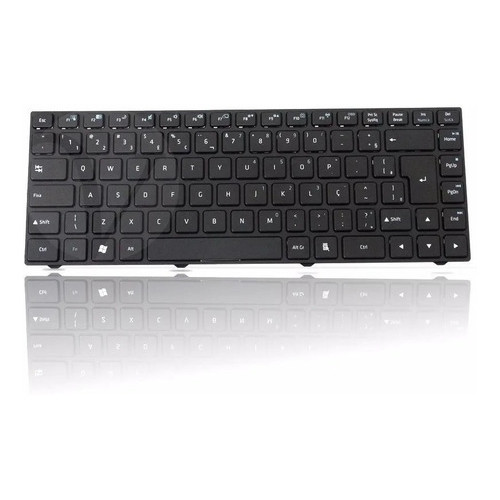 Teclado Para Sim+ 5450  82r-14e238-4211 Com Moldura