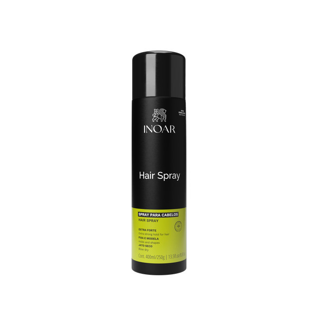 Inoar Hair Spray Fixador Extra Forte 400 ml - Beauty