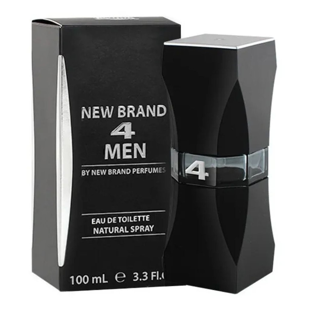 New Brand 4 Men 100ml Edt - Volume da unidade 100 mL - Beauty