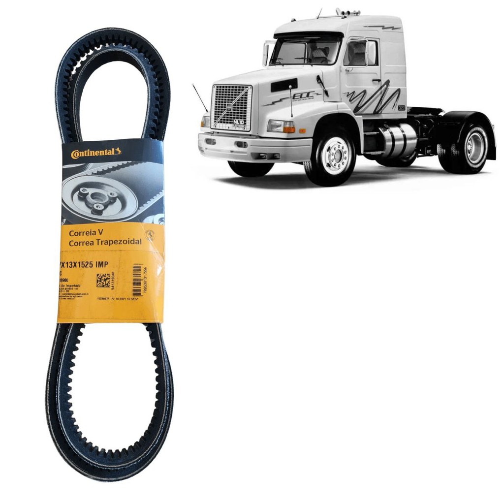 Correia Do Alternador Volvo 13X1525 Continental